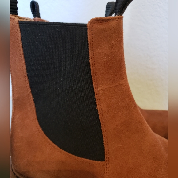 Sam Edelman Laguna bootie in brown leather womens shoes size 5.5 - Picture 6 of 16